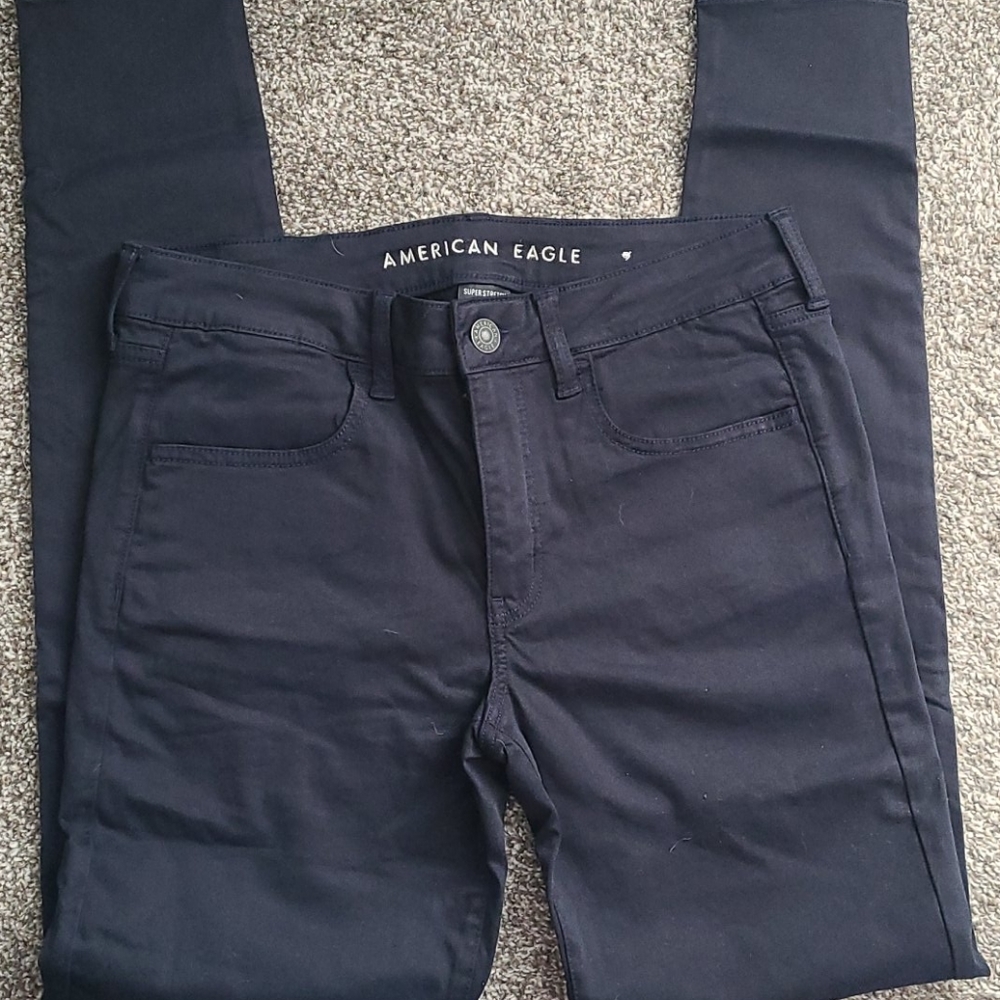 American eagle super stretch jeagging